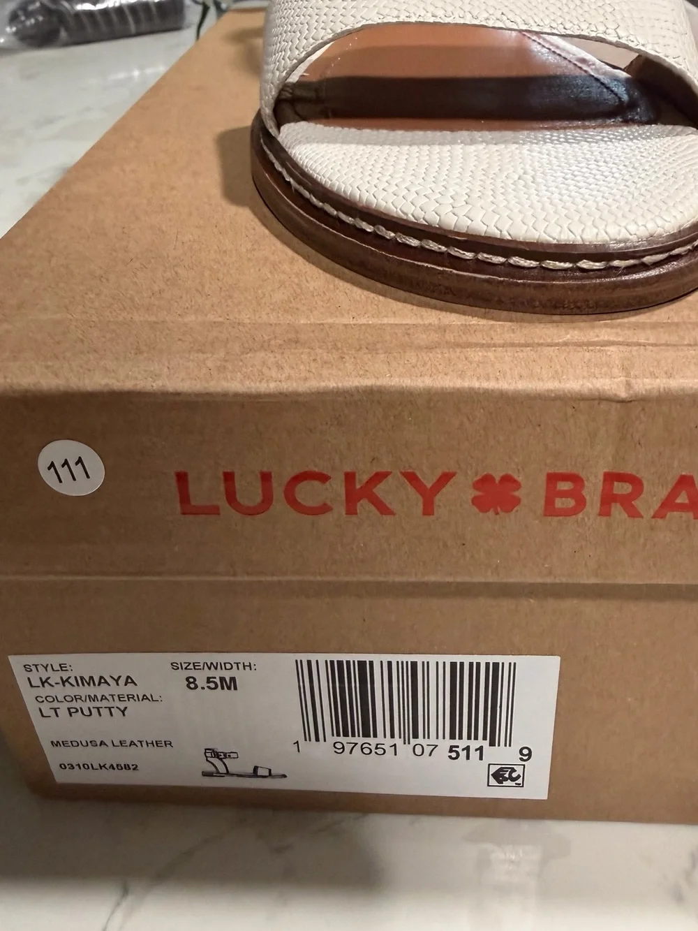 Lucky Brand Women's Kimaya Ankle-Strap Flat Sandals